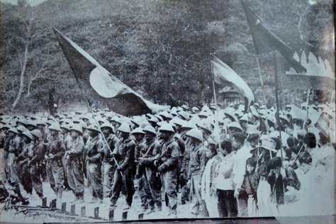 Masses rally to celebrate the victorious outcome of the 1954 Geneva Conference.