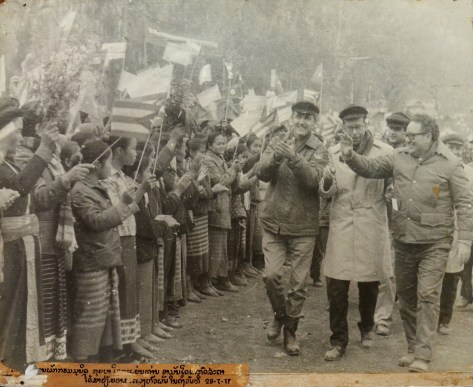 Comrade Avatdoda Potsta from the Cuban Communist Party delegation which visited Houa Phane province.