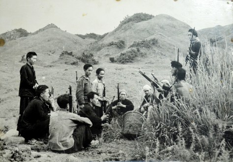 The malice of Xieng Khouang province makes plans to coordinate with the regular army in various operations in the plateau of Xieng Khouang