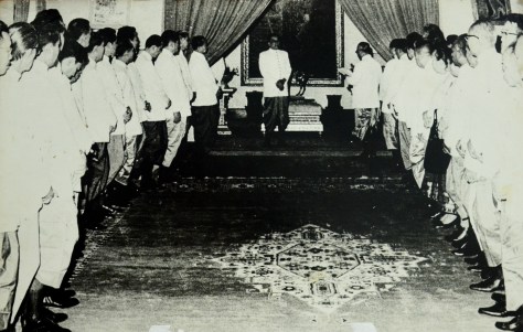 The provisional coalition government and the national political coalition council are officialy established on april 5 1974