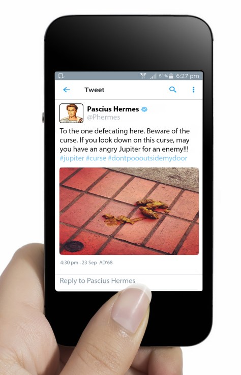 Holding Mobile Smart Phone In Female Hand.Isolated on white backround